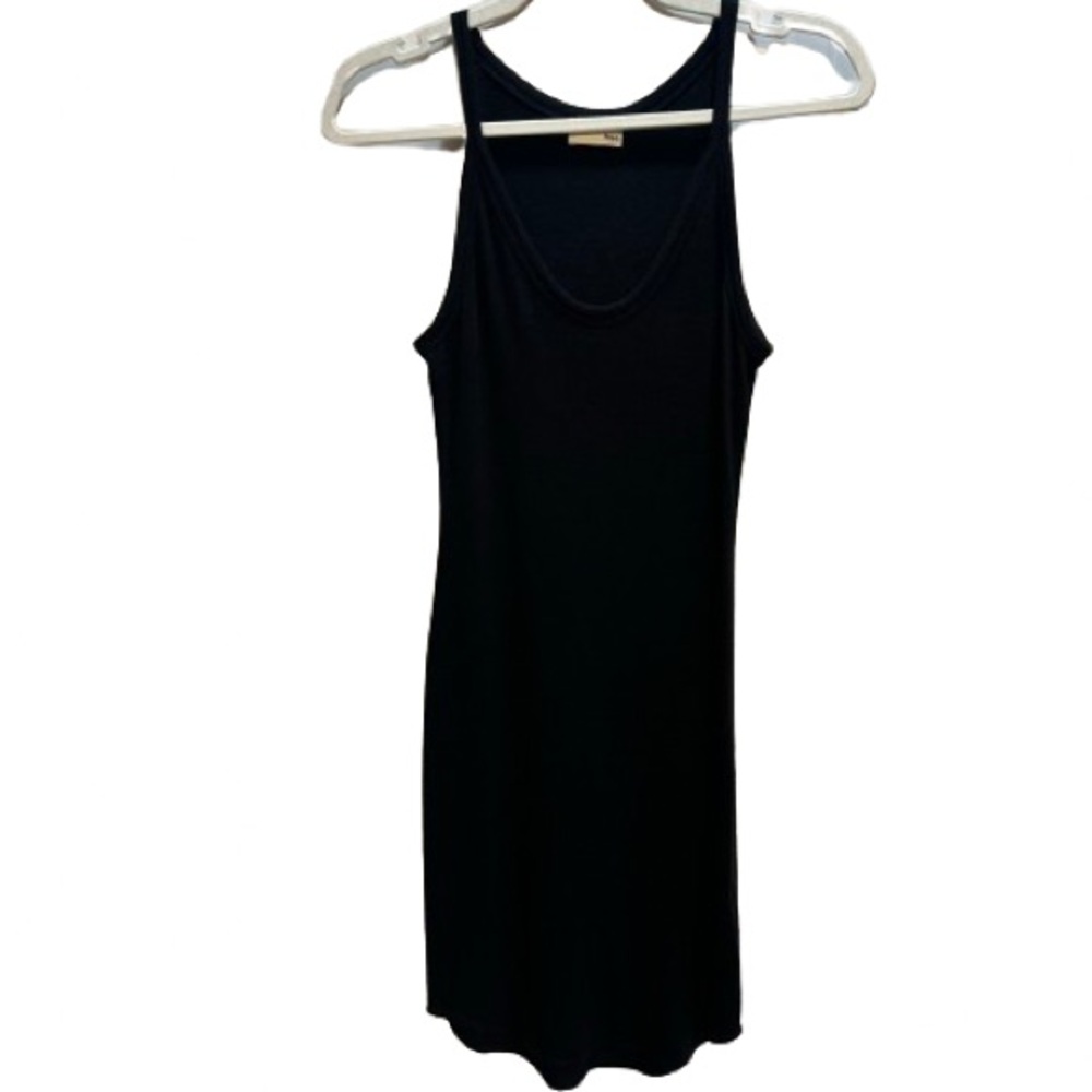Wilfred Free Black Knit Scoop Neck Tank Dress Size S EUC